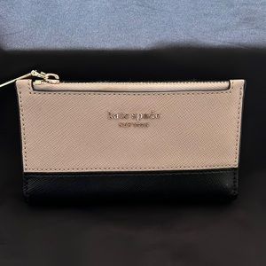 Kate Spade small slim bifold wallet